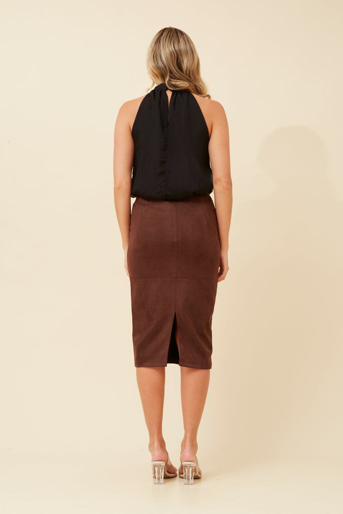 CKM - SUEDE SKIRT