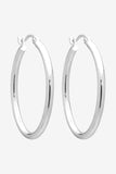 LIBERTE - ERIKA SILVER HOOP EARRING