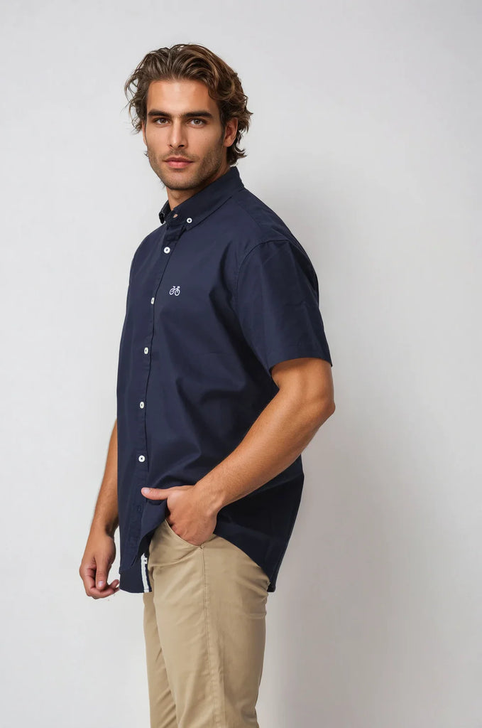 BLACK WOOD - NOOSA OXFORD SHORT SLEEVE SHIRT