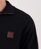 SWANNDRI - MARINER ZIP NECK SWEATER