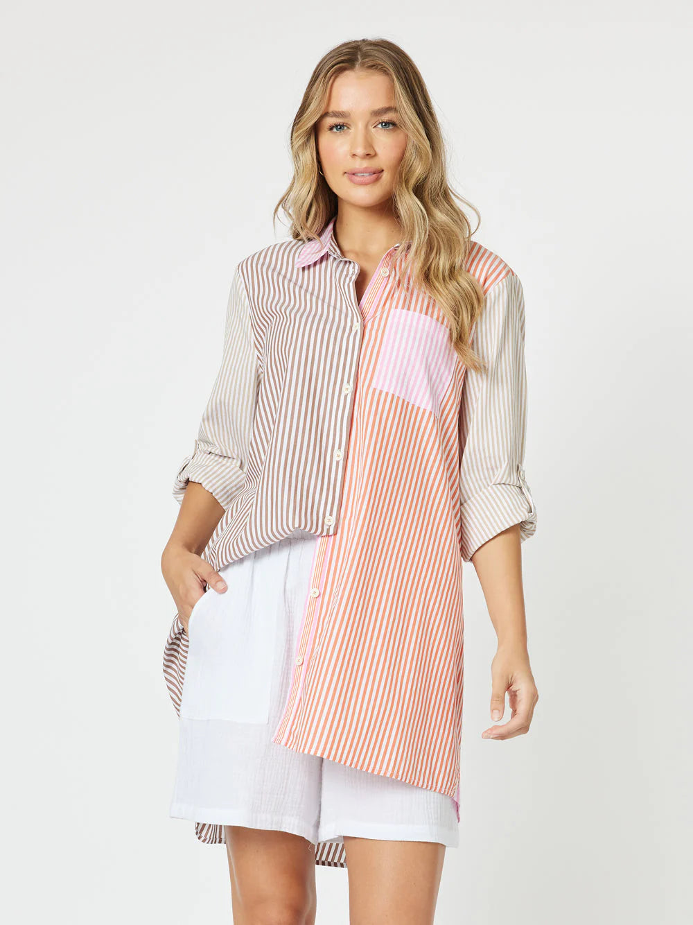 THREADZ - SUMMER STRIPE SHIRT