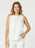 THREADZ - CHARLI DENIM TOP