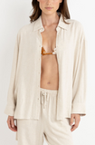 RHYTHM - SUNRAY OVERSIZED LONG SLEEVE SHIRT
