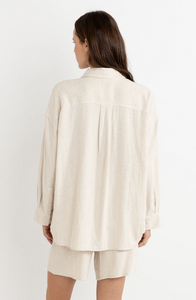 RHYTHM - SUNRAY OVERSIZED LONG SLEEVE SHIRT