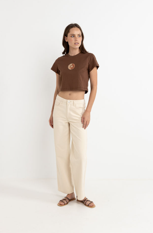 RHYTHM - RHYTHM SUN CROP CREW TEE