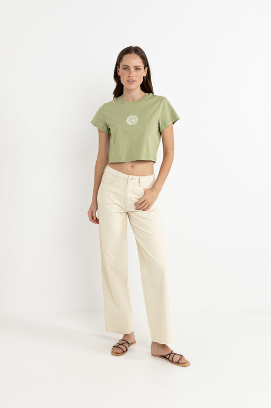 RHYTHM - RHYTHM SUN CROP CREW TEE