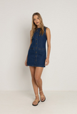 RHYTHM - GIA DENIM DRESS