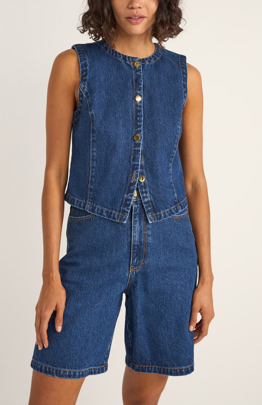 RHYTHM - GIA DENIM VEST