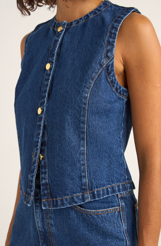 RHYTHM - GIA DENIM VEST