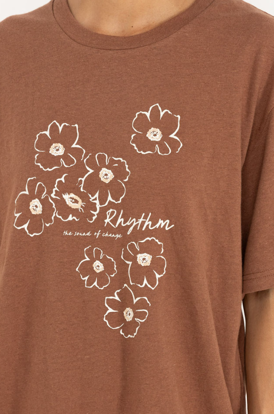 RHYTHM - LULU FLORAL OVERSIZED T-SHIRT