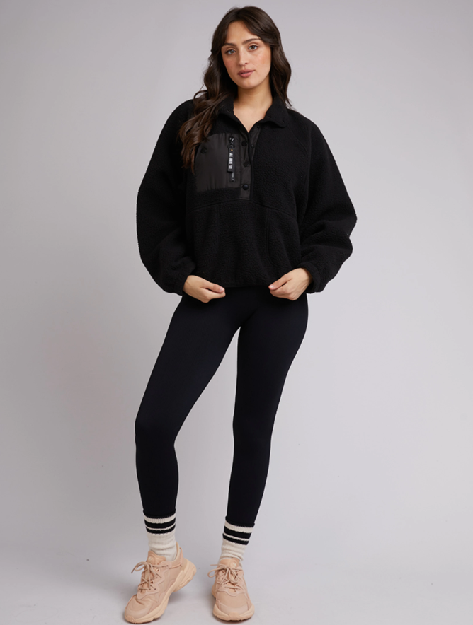 ALL ABOUT EVE - ACTIVE TEDDY 1/4 ZIP