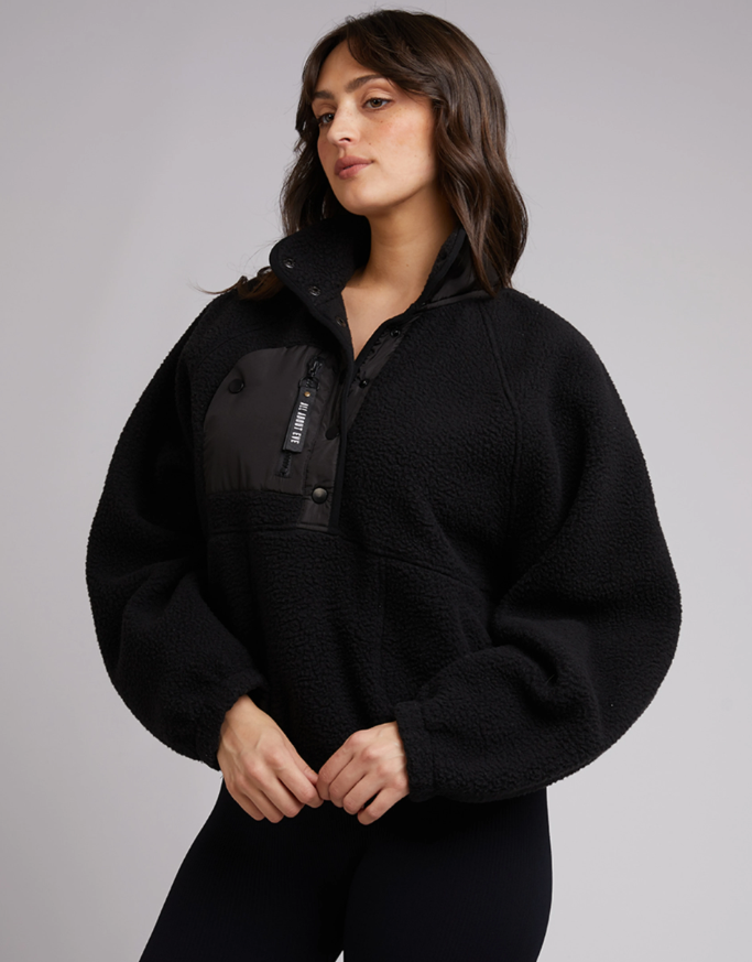 ALL ABOUT EVE - ACTIVE TEDDY 1/4 ZIP