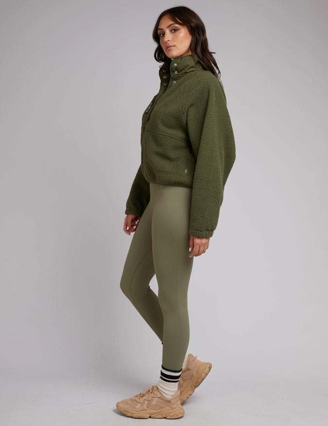 ALL ABOUT EVE - ACTIVE TEDDY 1/4 ZIP