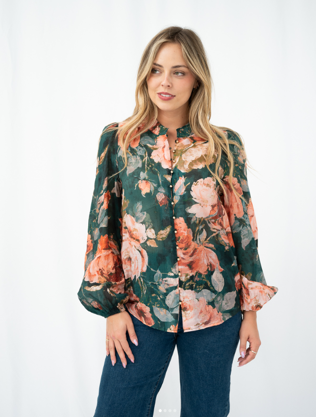 FRIA - BUTTON BLOUSE