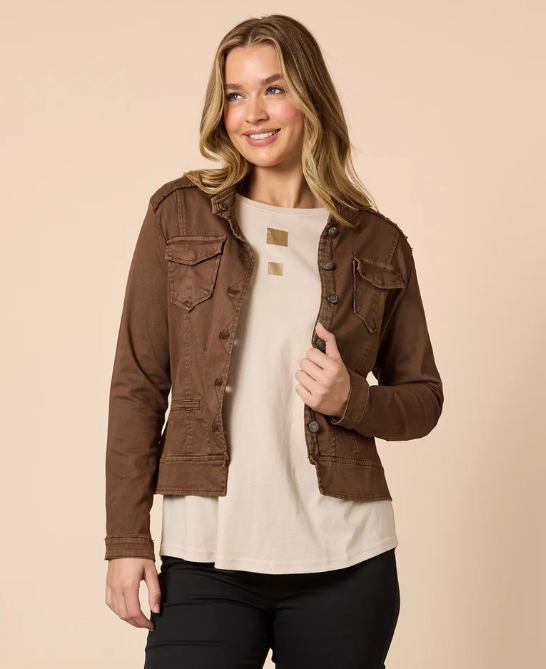 THREADZ - MILITARY DENIM JACKET