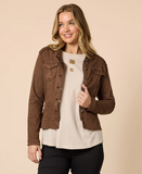 THREADZ - MILITARY DENIM JACKET
