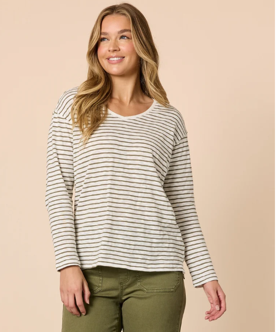 THREADZ - CITY STRIPE TEE