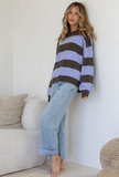 MISS MARLOW - STRIPE BEDFORD KNIT
