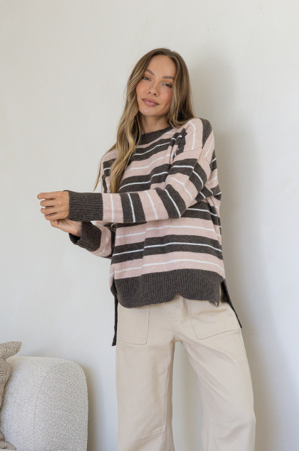 MISS MARLOW - STRIPE BEDFORD KNIT