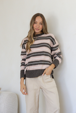 MISS MARLOW - STRIPE BEDFORD KNIT