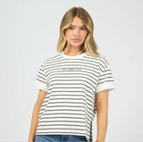 ALL ABOUT EVE - WASHED STRIPE TEE