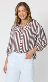 THREADZ - MONTECITO STRIPE TOP
