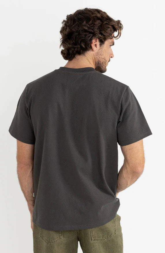 RHYTHM - HEAVY VINTAGE EMBROIDERED SS T-SHIRT