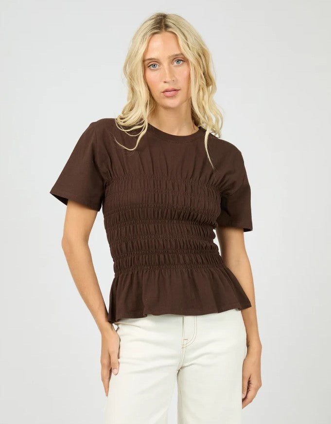ALL ABOUT EVE - LIPA RUCHED TOP