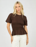 ALL ABOUT EVE - LIPA RUCHED TOP