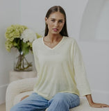 BRIDGE & LORD - V-NECK RELAXED PULLOVER