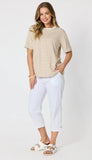 THREADZ - CHARMED STRIPED TEE