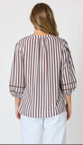 THREADZ - MONTECITO STRIPE TOP