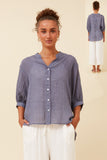 CKM BUTTON BACK DETAIL SHIRT