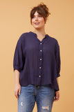 CKM BUTTON BACK DETAIL SHIRT