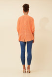CKM BUTTON BACK DETAIL SHIRT