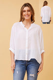 CKM BUTTON BACK DETAIL SHIRT