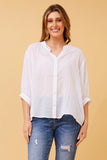 CKM BUTTON BACK DETAIL SHIRT