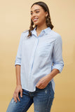 CKM - STRIPE PRINT SHIRT