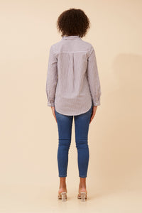 CKM - STRIPE PRINT SHIRT