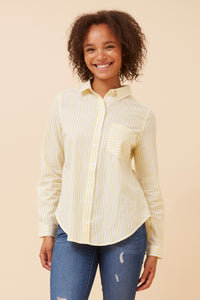 CKM - STRIPE PRINT SHIRT