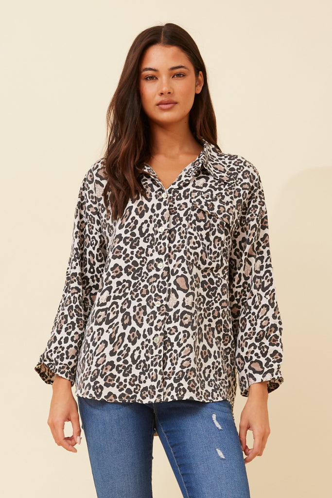 CKM - 3/4 ROLL UP SLEEVE SHIRT