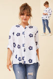 CKM - 3/4 ROLL UP SLEEVE SHIRT