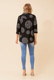 CKM - 3/4 SLEEVE PRINTED SHIRT