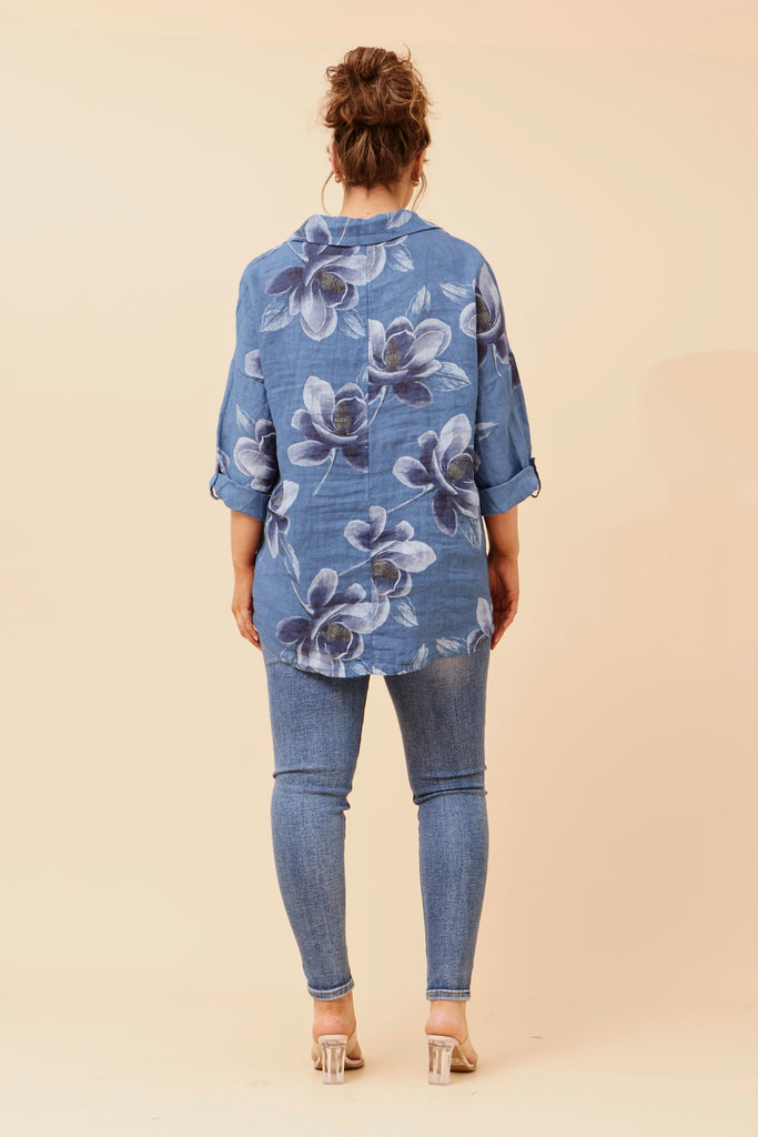 CKM - FLORAL PRINTED SHIRT
