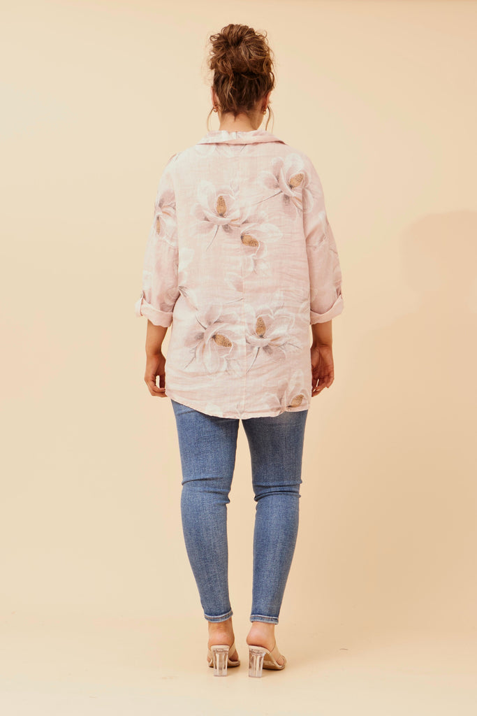 CKM - FLORAL PRINTED SHIRT