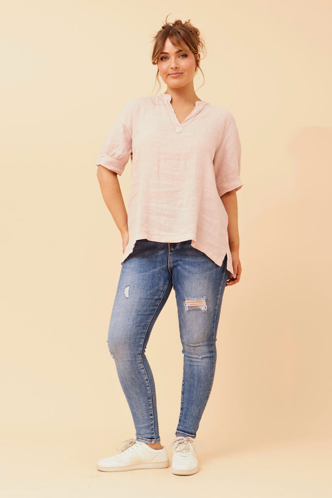 CKM - ELBOW LENGTH SLEEVE TOP