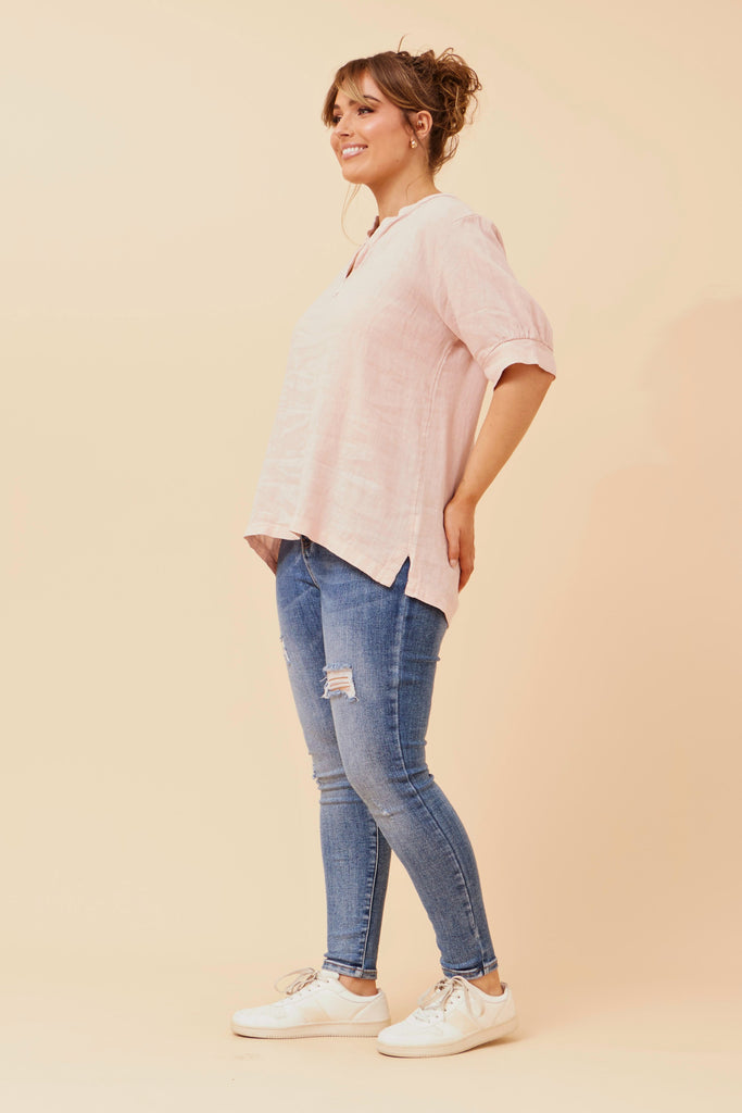 CKM - ELBOW LENGTH SLEEVE TOP