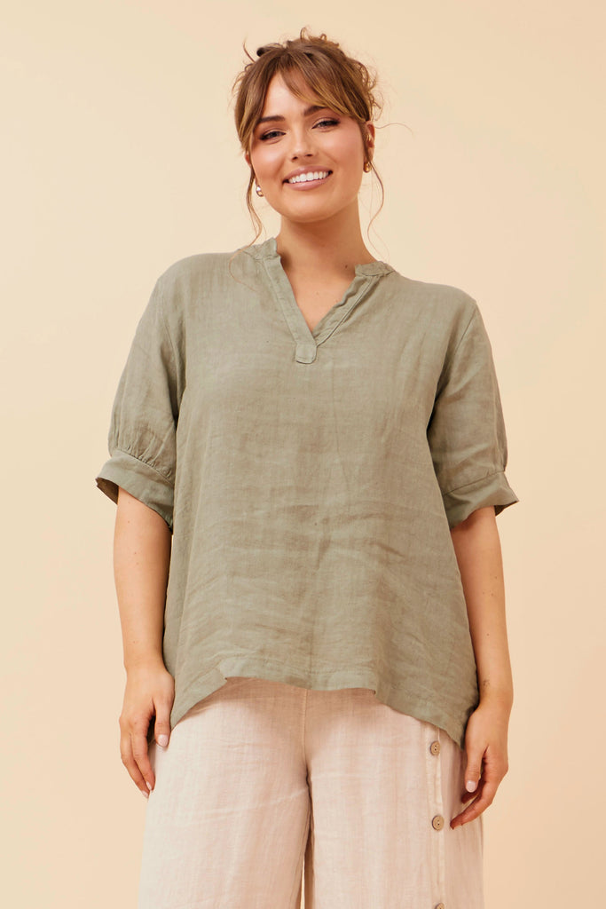 CKM - ELBOW LENGTH SLEEVE TOP