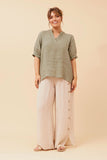 CKM - ELBOW LENGTH SLEEVE TOP