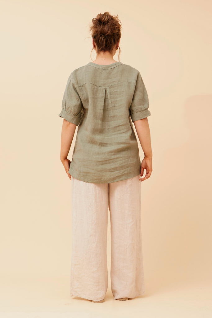 CKM - ELBOW LENGTH SLEEVE TOP